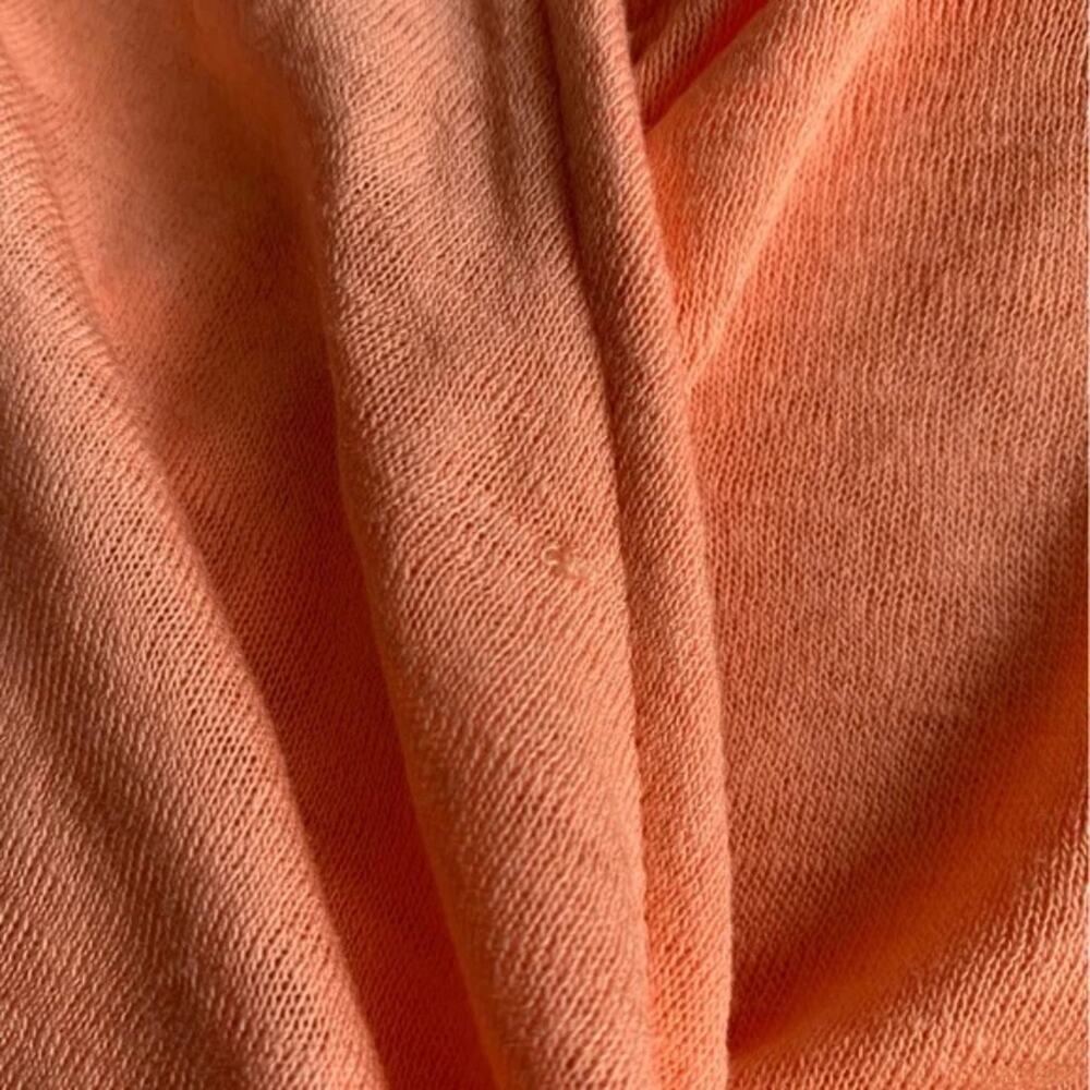 Athleta Women's Breezy Wrap Sleeveless Tank Camisole Top Orange Peach Size M - Picture 13 of 13